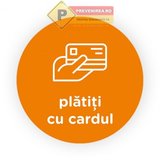 Semn portocaliu plati cu cardul